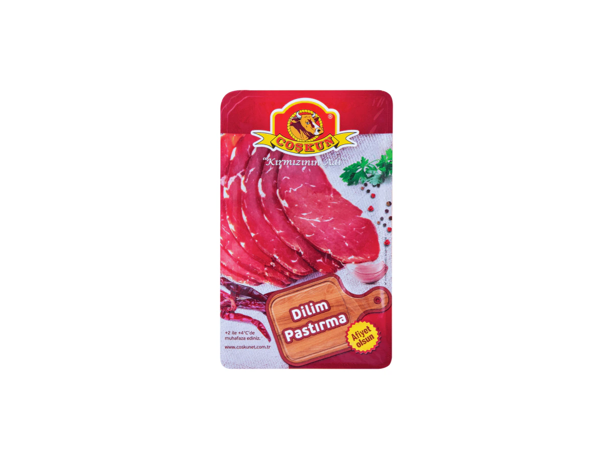 Coşkun Dilimli Çemensiz Pastırma 80G