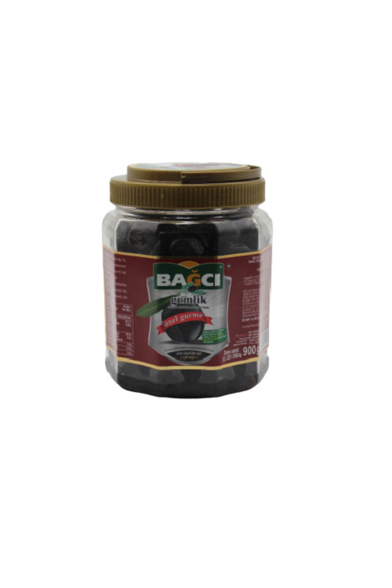 Bağcı Siyah Zeytin Gurme Az Tuzlu 900GR