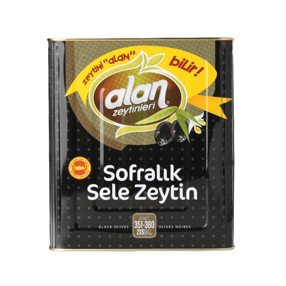 Alan Siyah Gemlik Kuru Sele Tuzsuz Zeytin 9kg