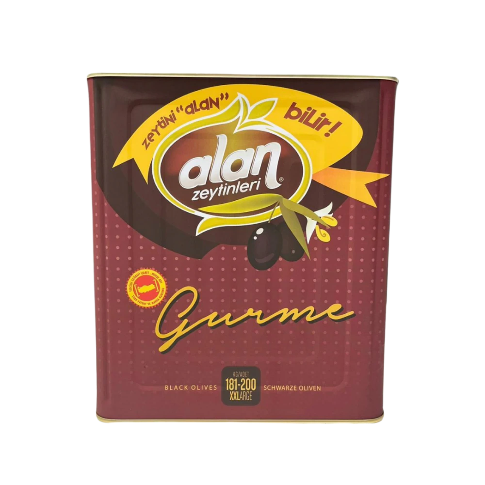 Alan Siyah Gemlik Zeytin Gurme 180-200 10KG