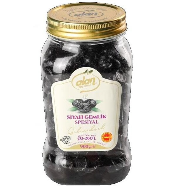 Alan Siyah Gemlik Zeytin Special 231-260 900G