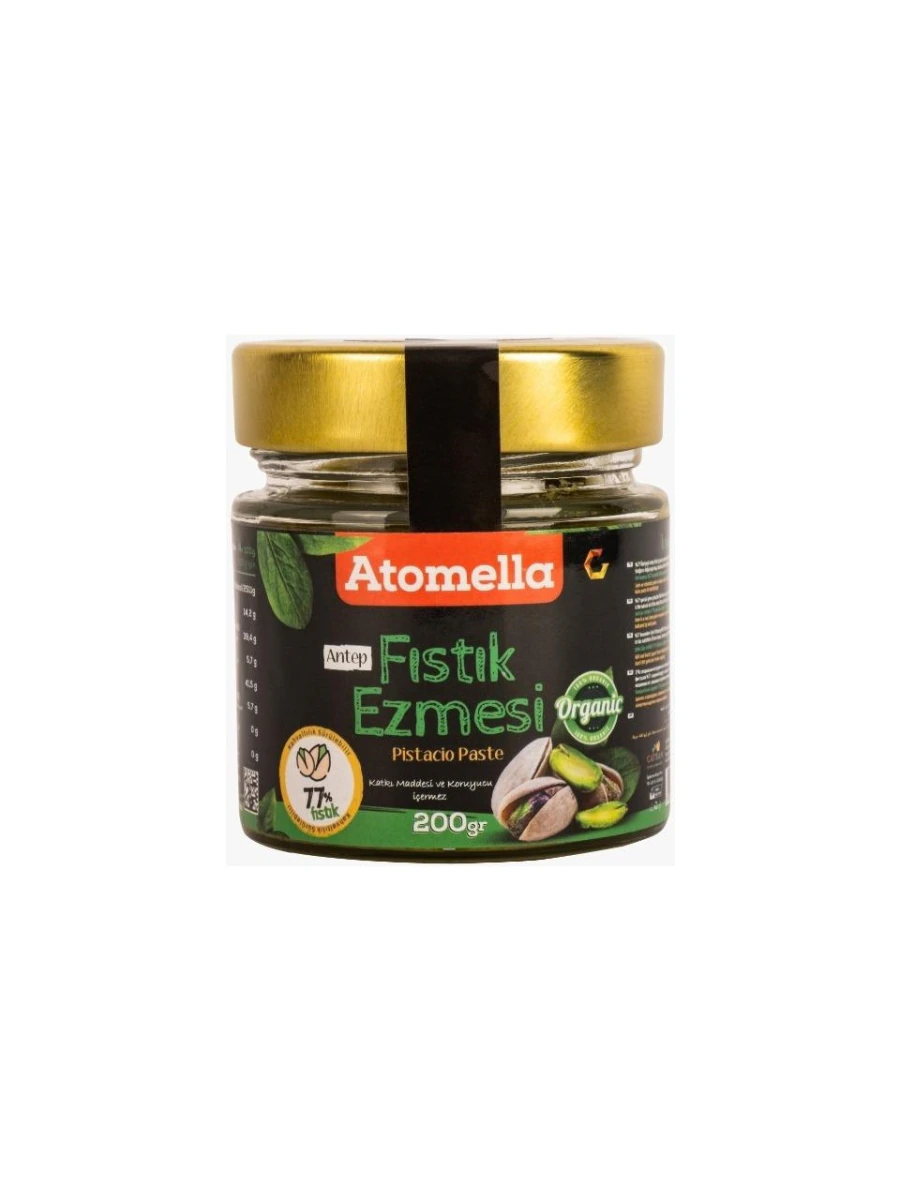 Atomella %77 Antep Fıstığı Ezmesi 200 gr