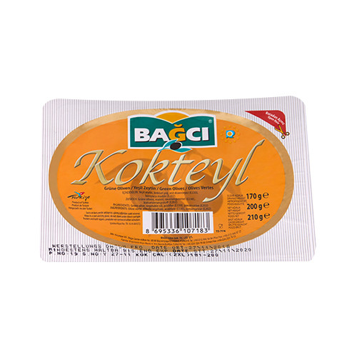Bağcı Yeşil Zeytin Kokteyl Paket 200G