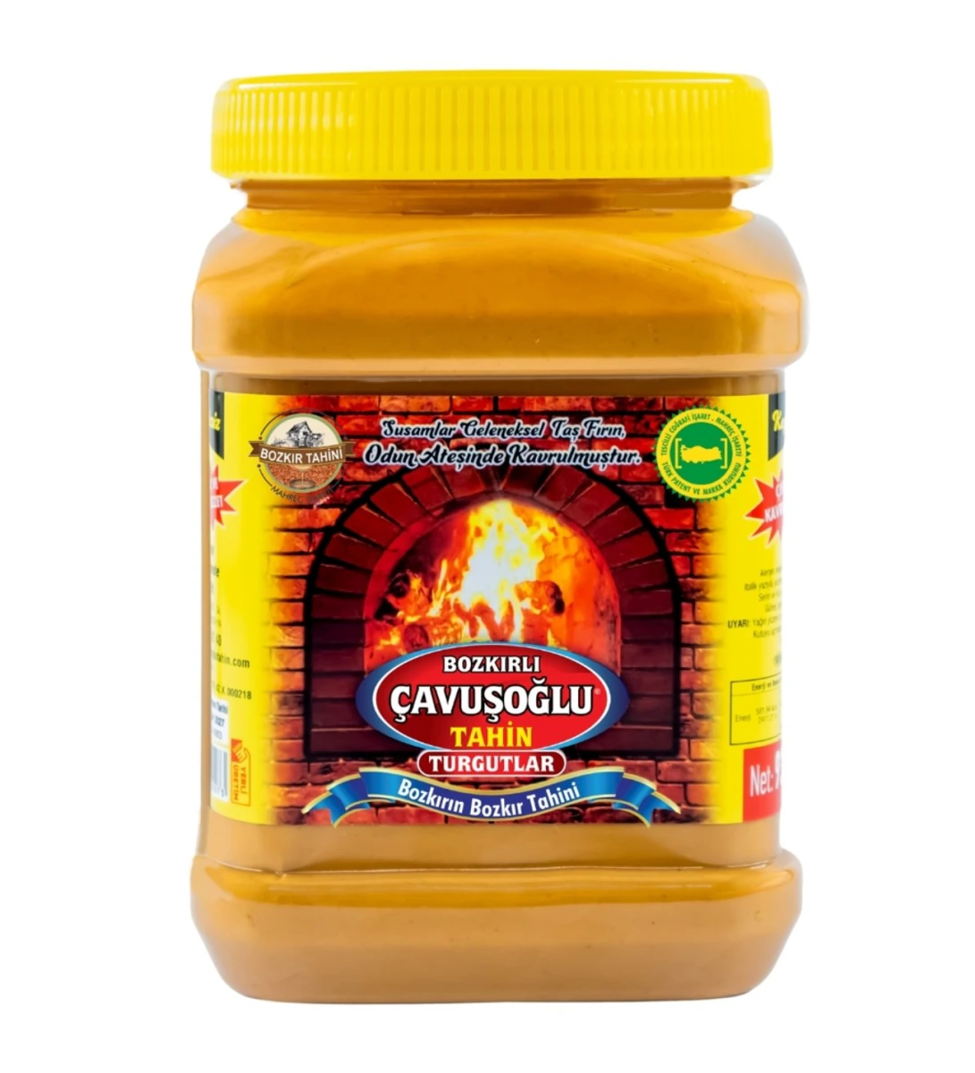 Çavuşoğlu Odun Ateşinde Kepeksiz Bozkır Tahini 930g