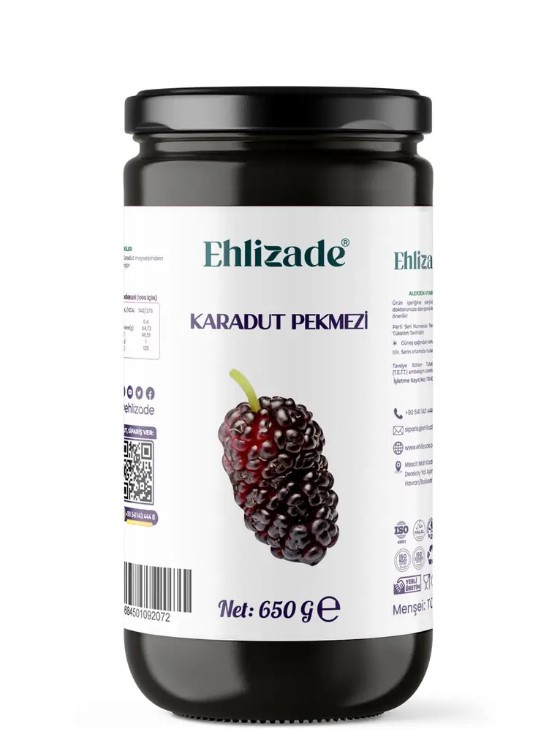 Ehlizade Karadut Pekmezi 650 Gr
