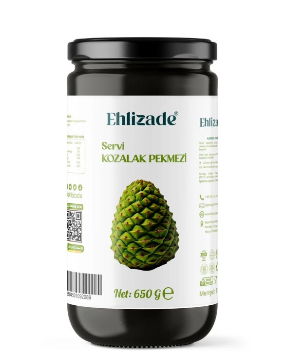 Ehlizade Servi Kozalak Pekmezi 650 Gr