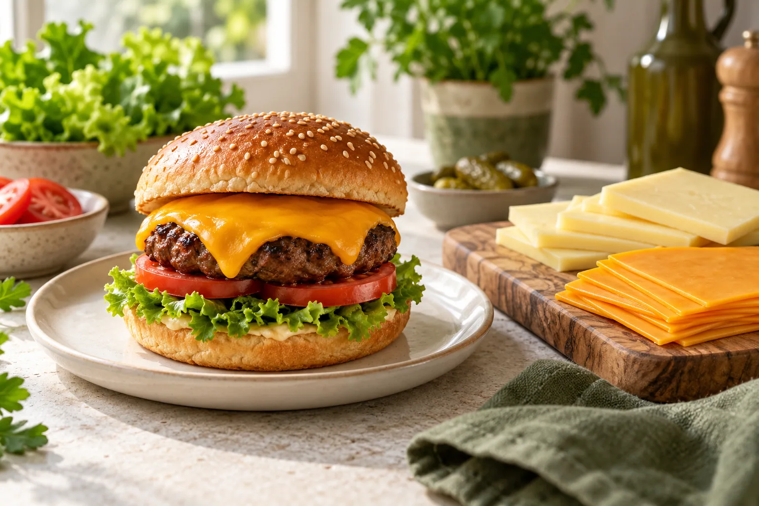 Burger Peyniri Cheddar mı? Hamburger İçin Peynir Seçme Rehberi Burger Peyniri Cheddar mı? Hamburger İçin Peynir Seçme Rehberi