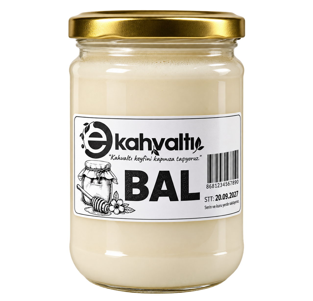 Ekahvaltı Erzurum Beyaz Bal 850g
