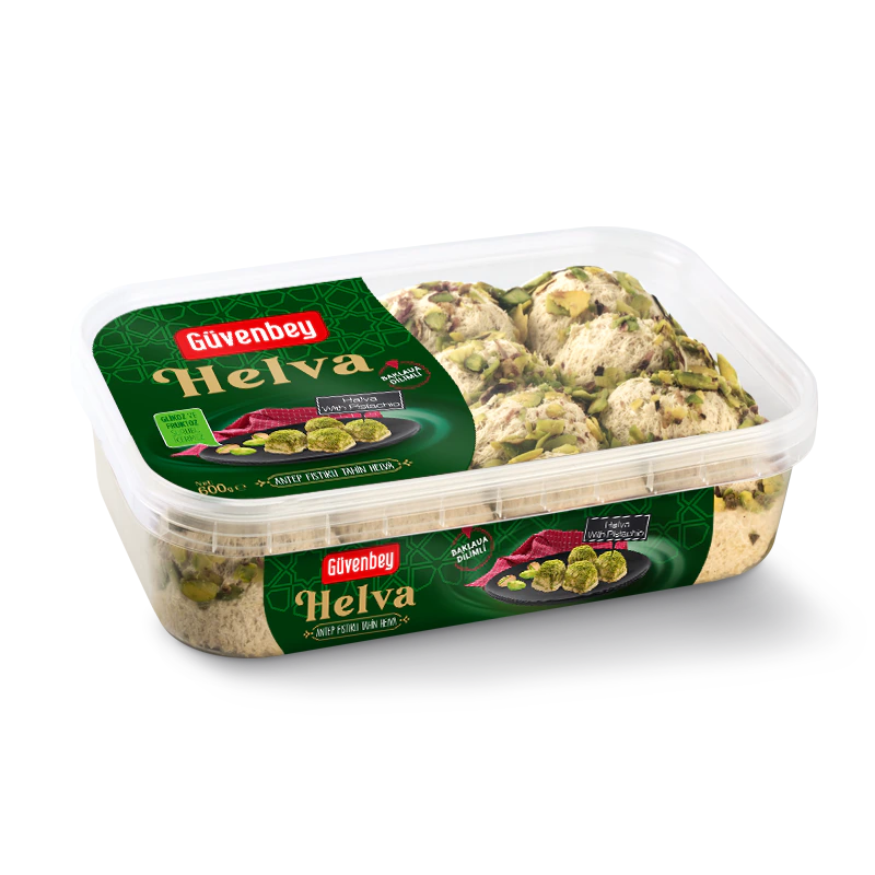 Güvenbey Antep Fıstıklı Tahin Helva 600g