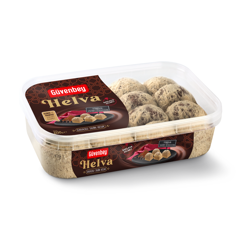 Güvenbey Kakaolu Tahin Helva 600g