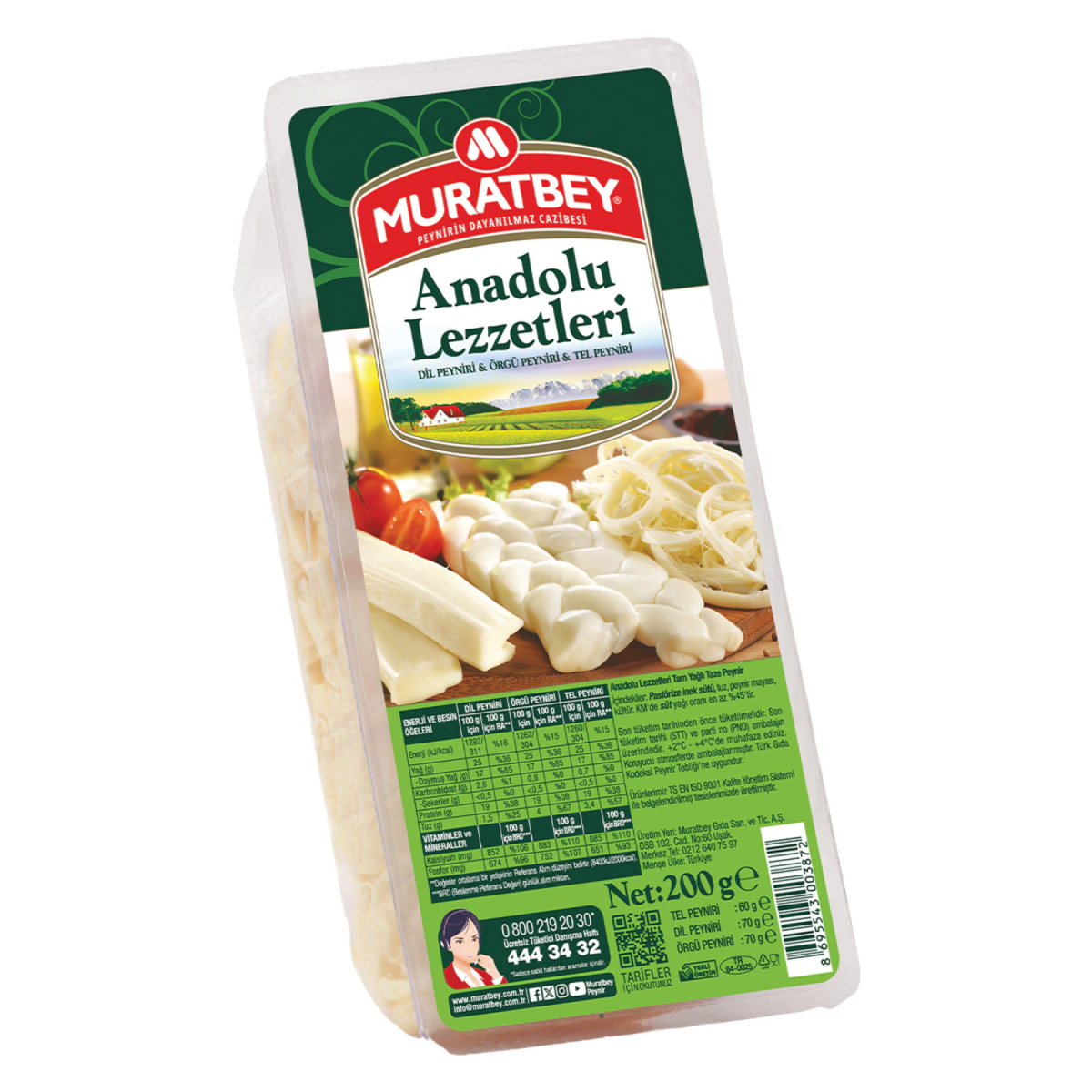 Muratbey Anadolu Lezzetleri 200 Gr