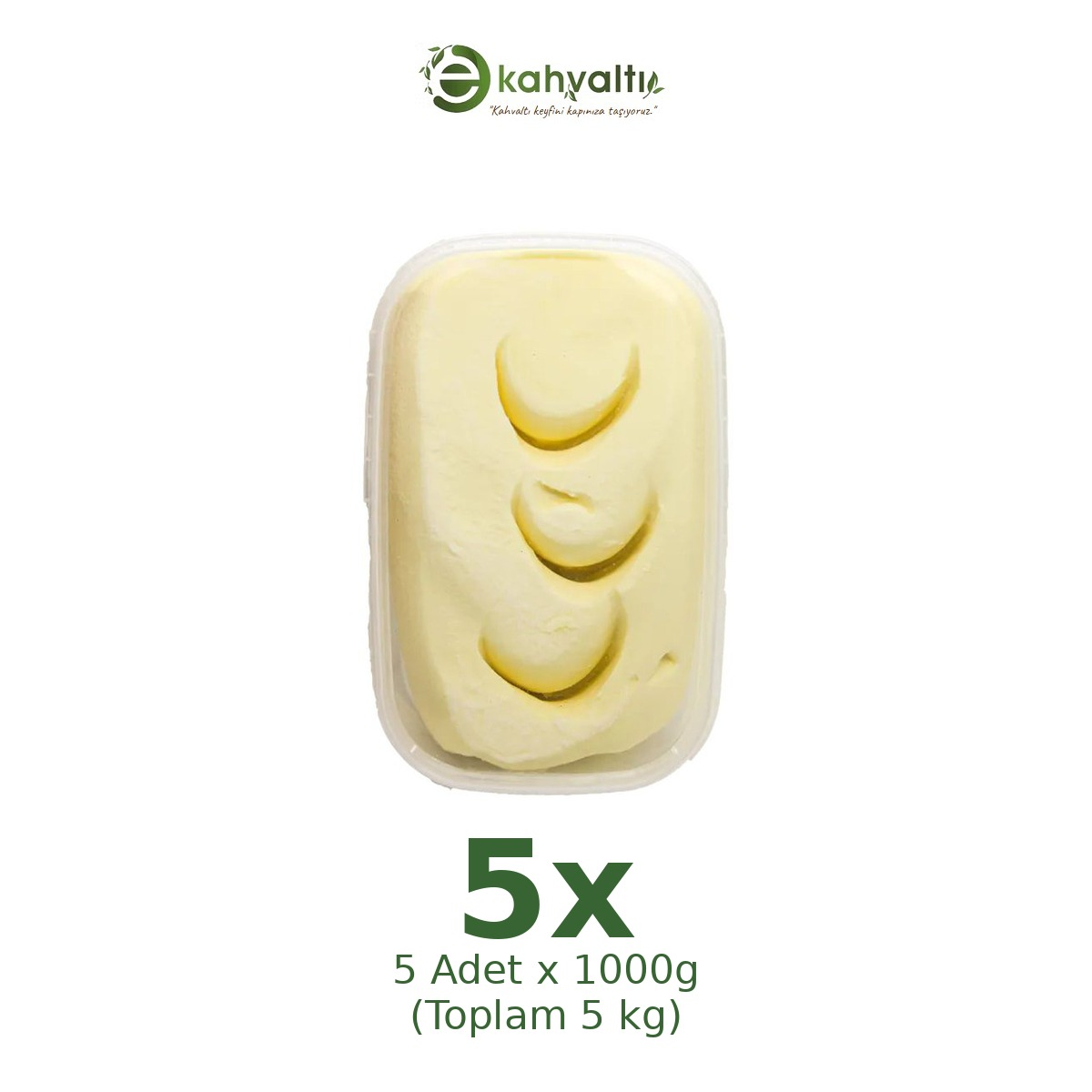 Rize Mayıs Yayla Tereyağı 5x1000gr 5kg