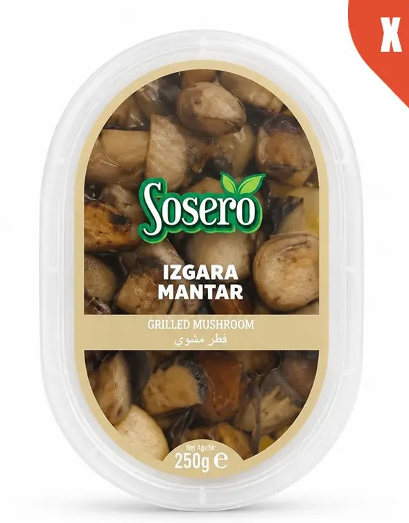 Sosero Izgara Mantar 250 gr
