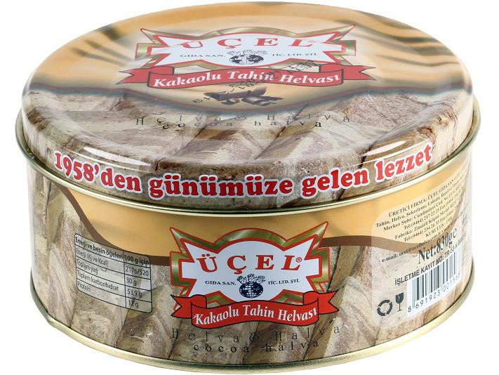 Üçel Kakaolu Tahin Helvası 830g
