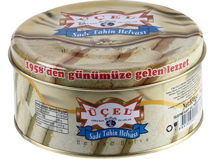 Üçel Sade Tahin Helvası 830g